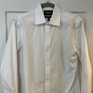 Bonobos white wrinkle free weekday warrior